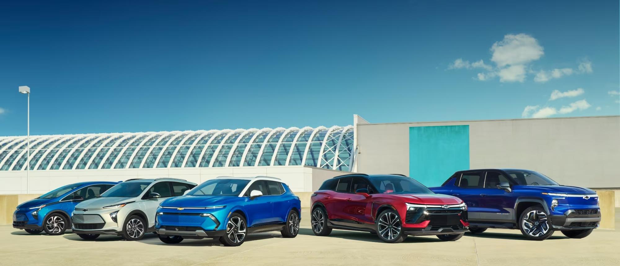 2023 Chevrolet Electric Vehicle Lineup