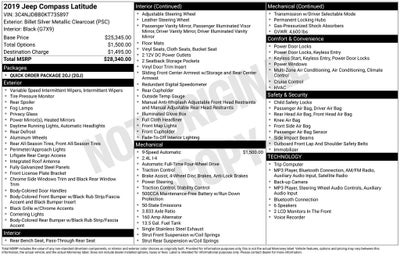 2019 Jeep Compass Latitude