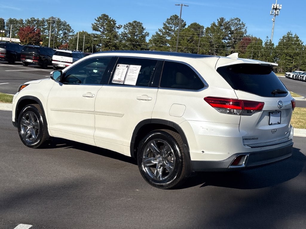 2019 Toyota Highlander Limited Platinum