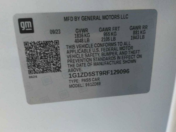 2024 Chevrolet Malibu 1LT