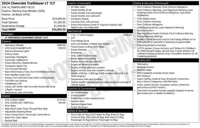 2024 Chevrolet Trailblazer LT